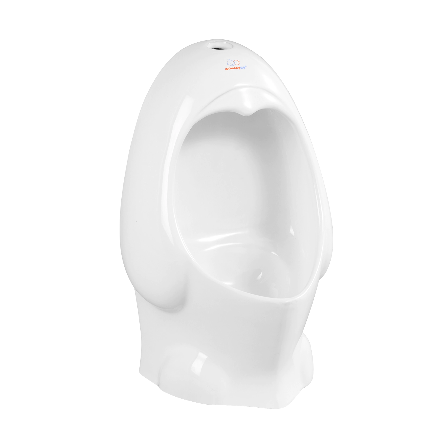 High quality ceramic wall mounted urinal for kids, hanging children urinal in white, perfect for children bathroom