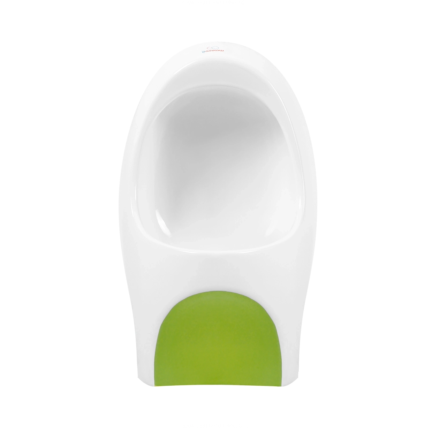白绿色儿童挂式小便器